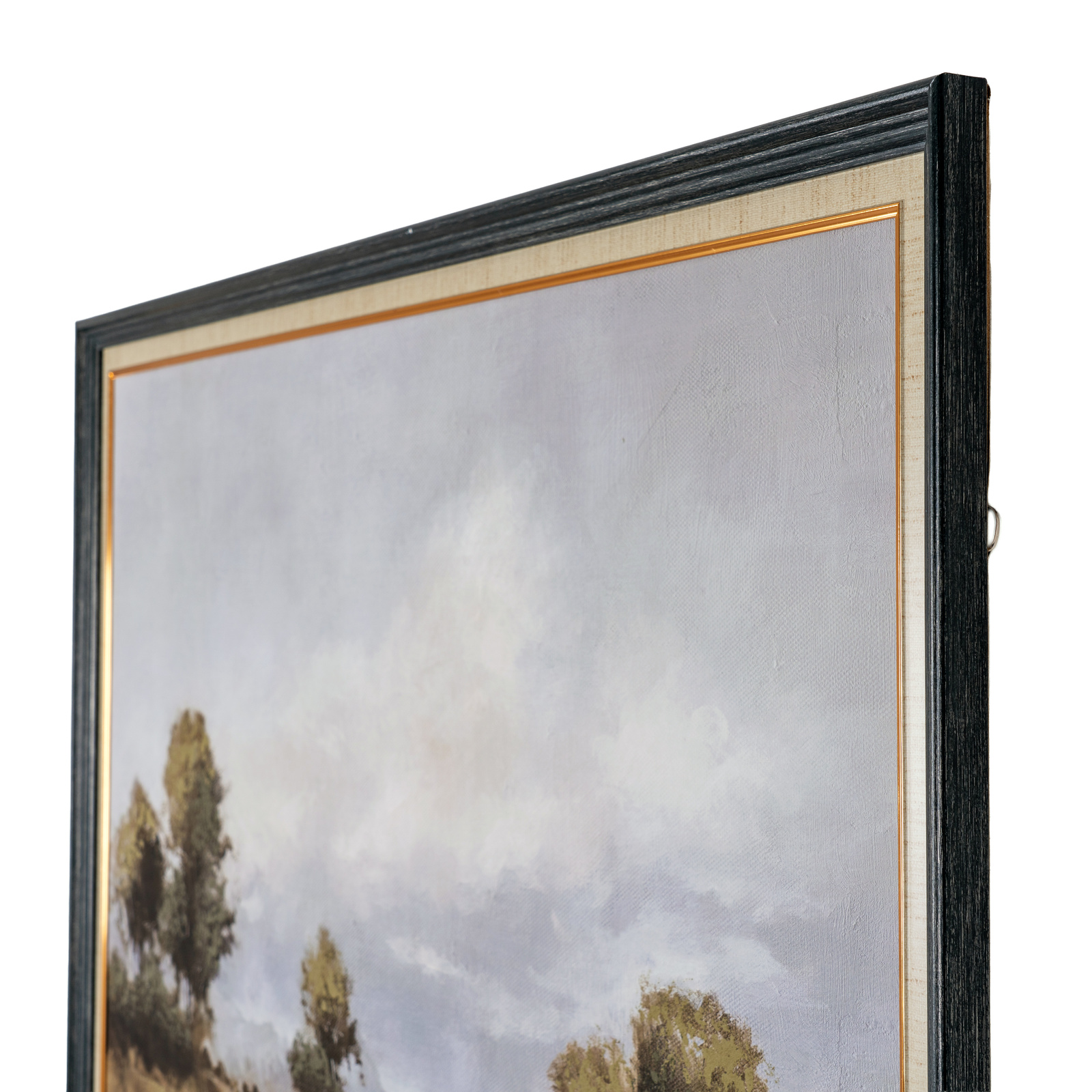 Spring Landscape Hand Painted Canvas in Classic Frame - Image 4