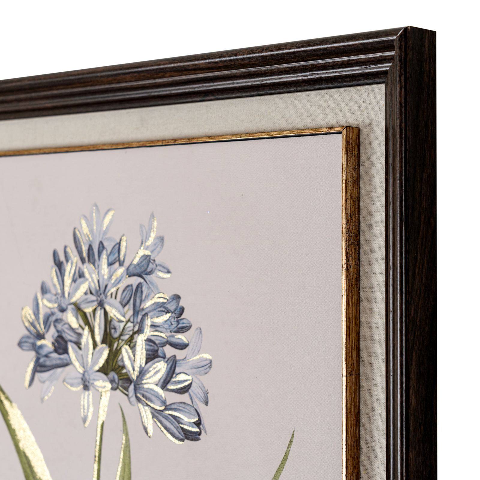 Flora & Fauna Collection Blue Wildflower in Frame - Image 3