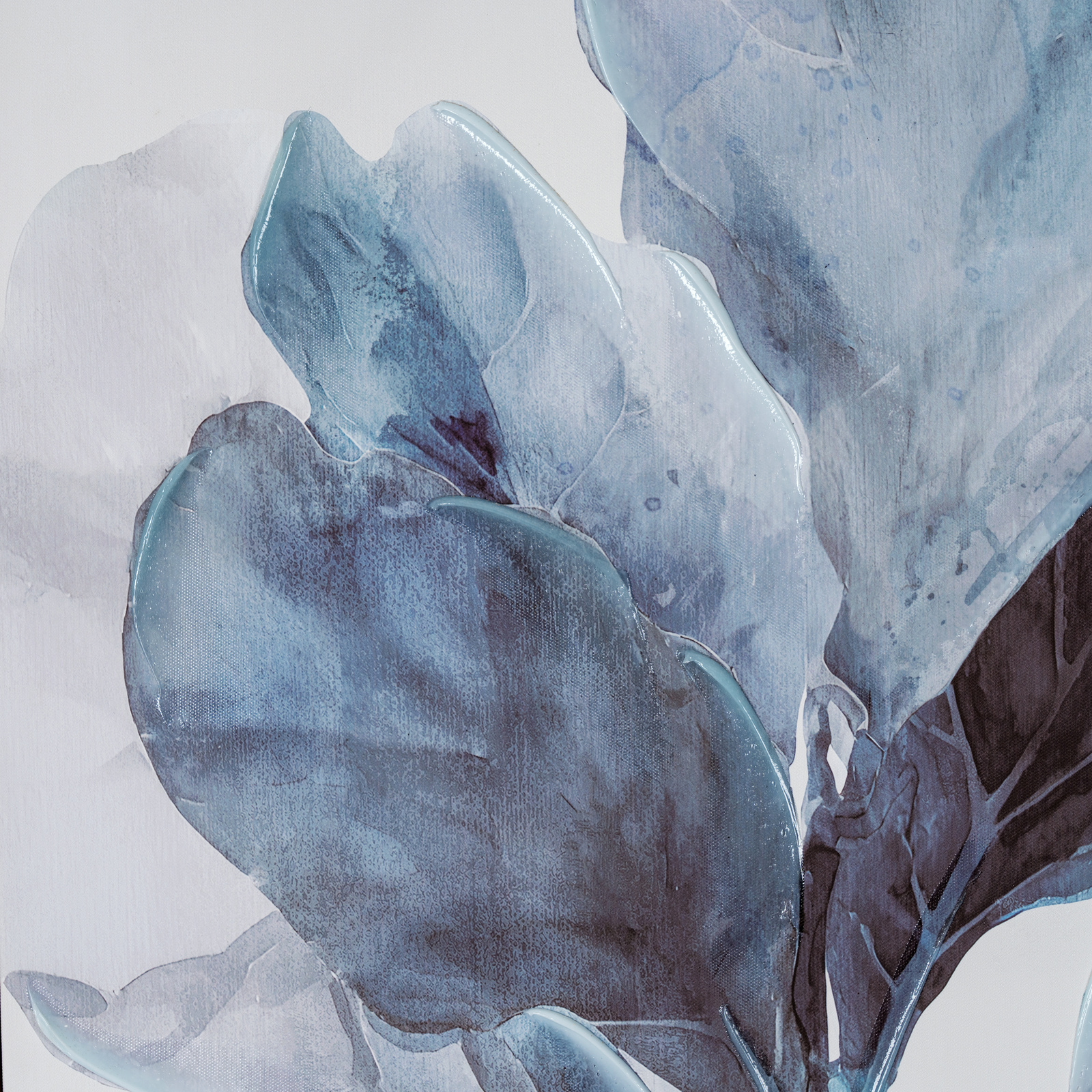 Silva Eucalyptus Hand Painted Canvas in Frame - Image 2