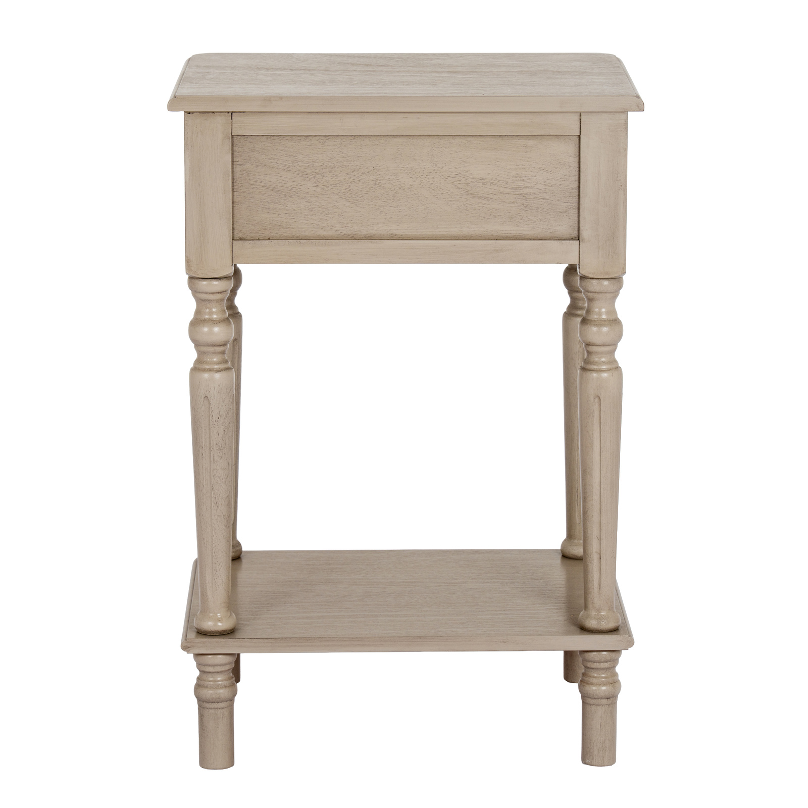 The Rowan Collection 1 Drawer Side Table With Shelf - Image 7