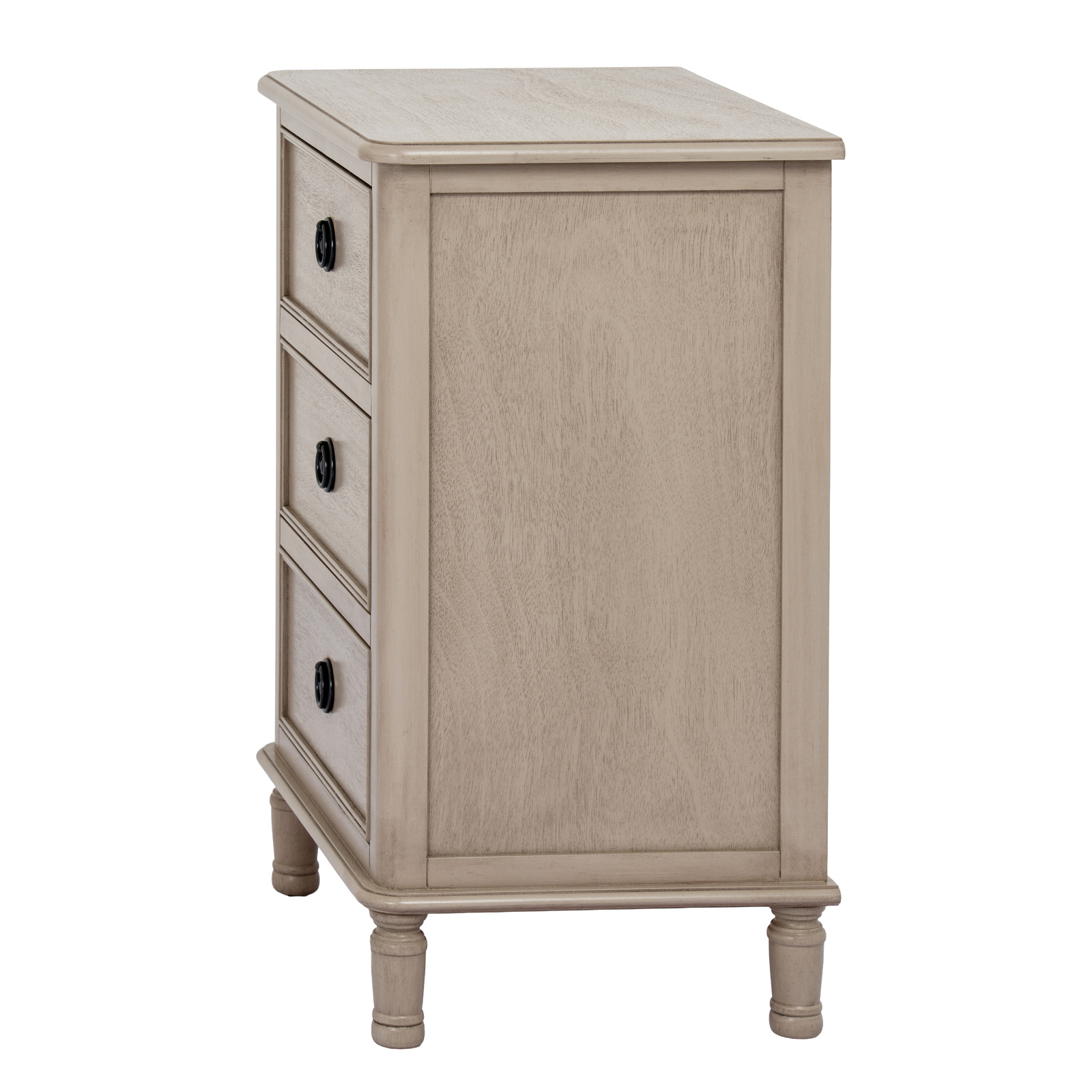 The Rowan Collection 3 Drawer Bedside Table - Image 6