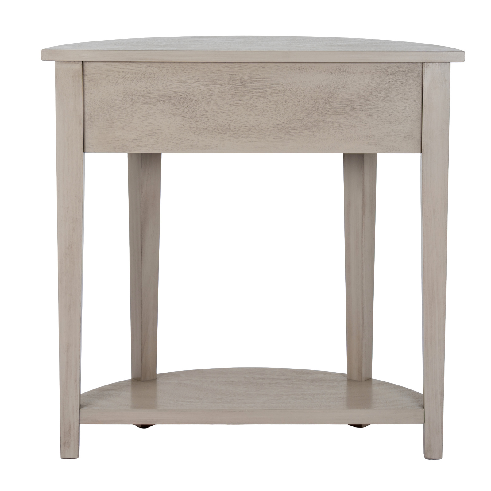The Emile Collection 1 Drawer Half Moon Console Table - Image 7