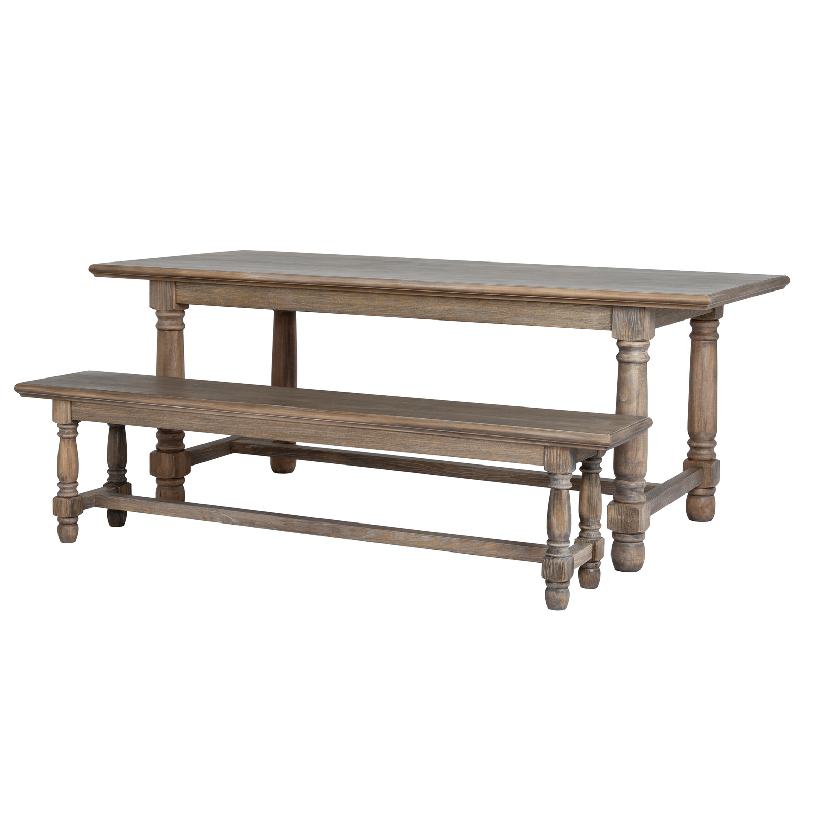 Delphine Collection Dining Table Bench - Image 6