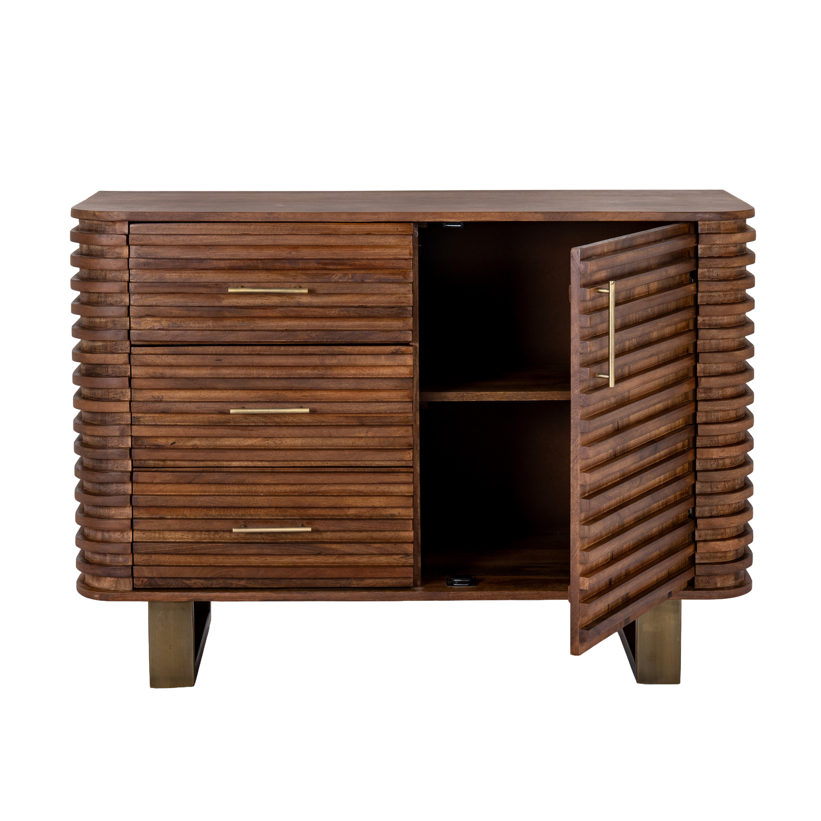 Strata Collection 3 Drawer 1 Door Sideboard - Image 3