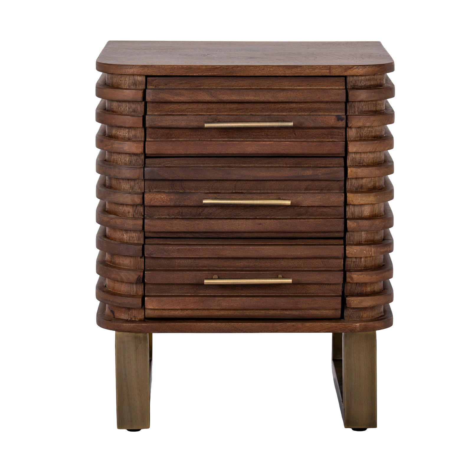 Strata Collection 3 Drawer Side Table - Image 2