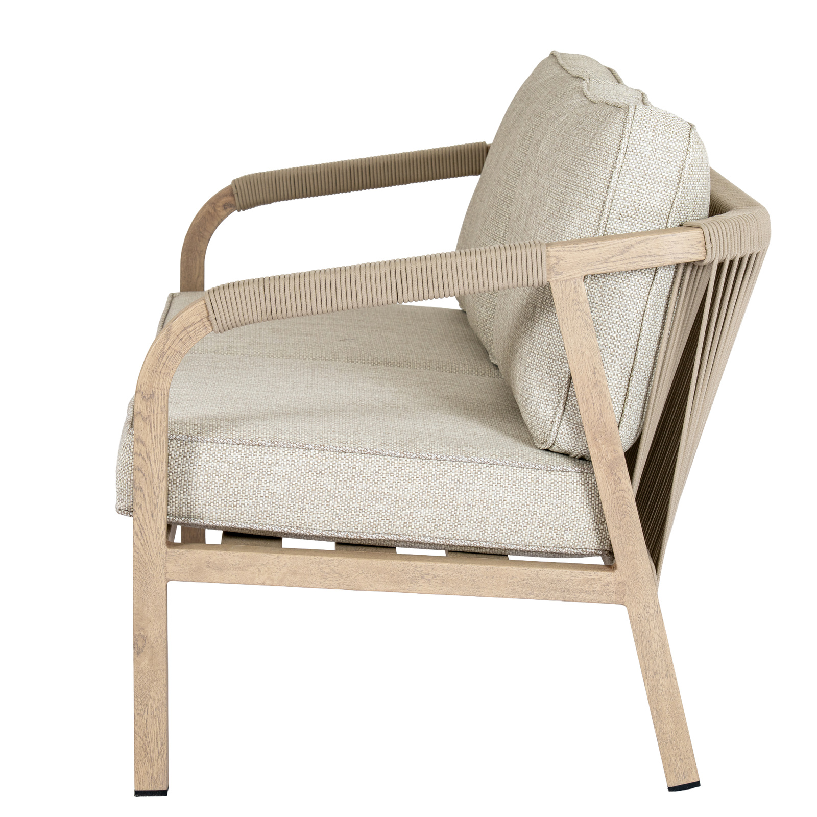 Harlow Collection Outdoor 4 Seater Lounge Set - Image 5