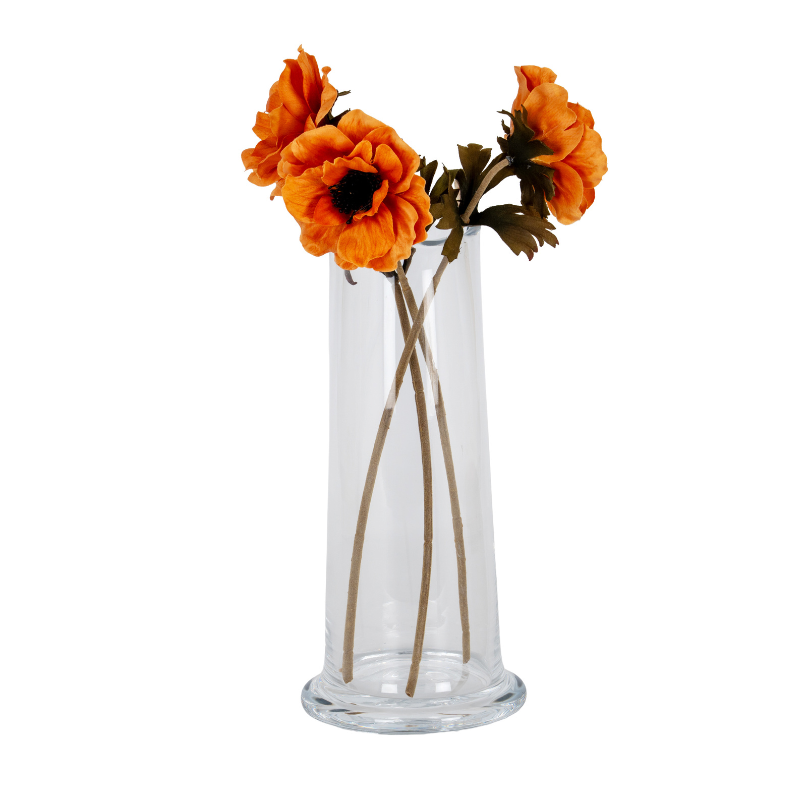 Large Wave Glass Cylinder Vase - Image 3