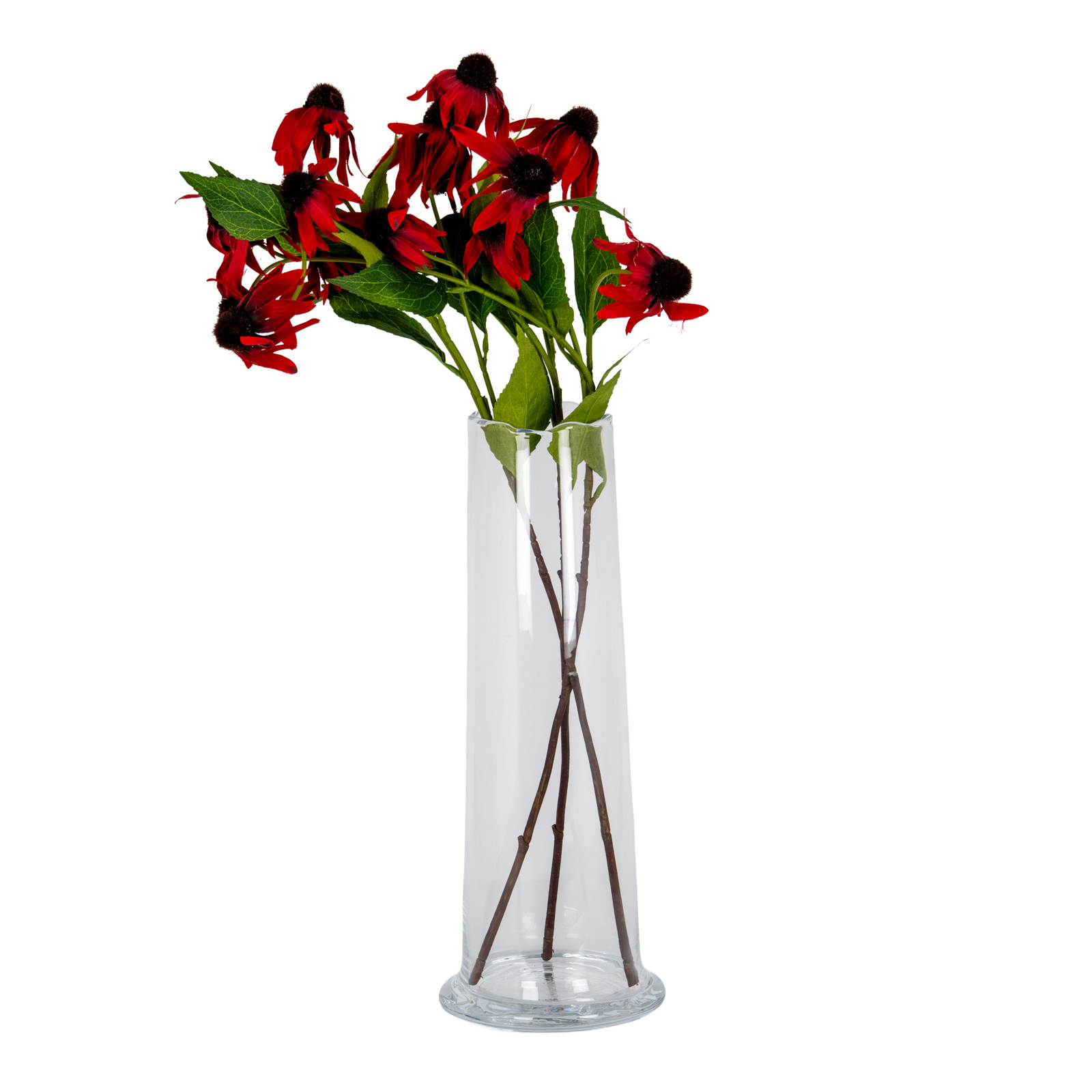 Wave Glass Cylinder Vase - Image 3