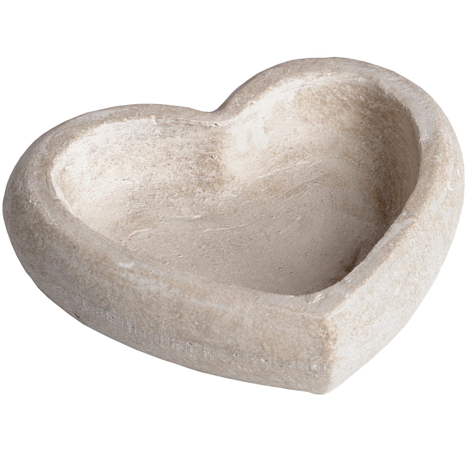 Deep Stone Heart Dish - Image 1