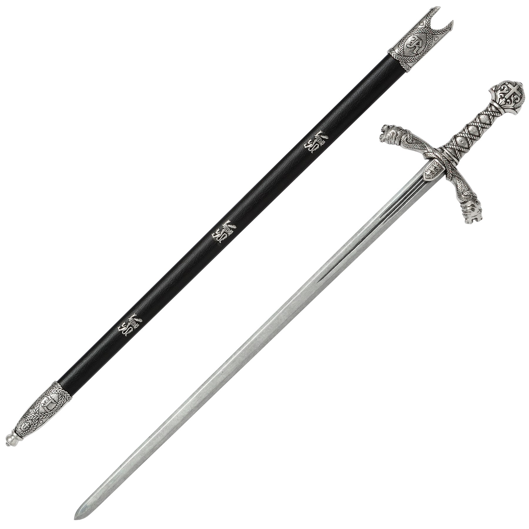 RICHARD THE LIONHEART SWORD From Way Of The Warrior G4125nq