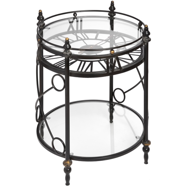 Clock Side Table From Hill Interiors