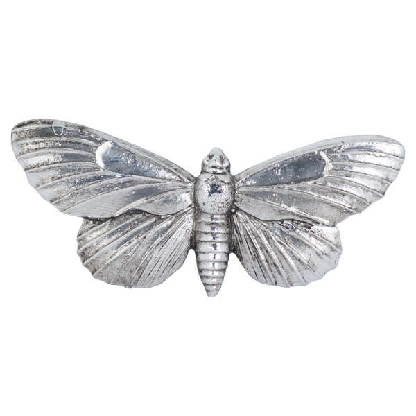 Antique Silver Butterfly Decorative Clip Wholesale by Hill Interiors