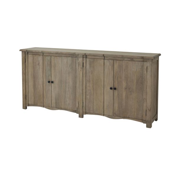 Industrial Sideboard with Glass Doors for Sale, Wholesale Furniture  Supplier
