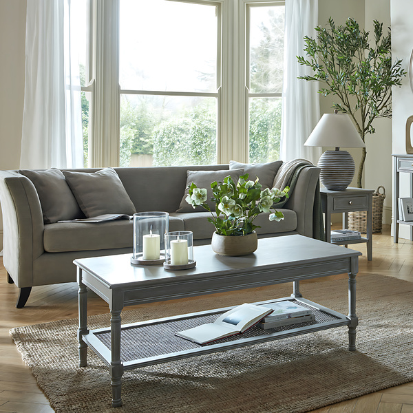 The Serene Rattan Collection Coffee Table