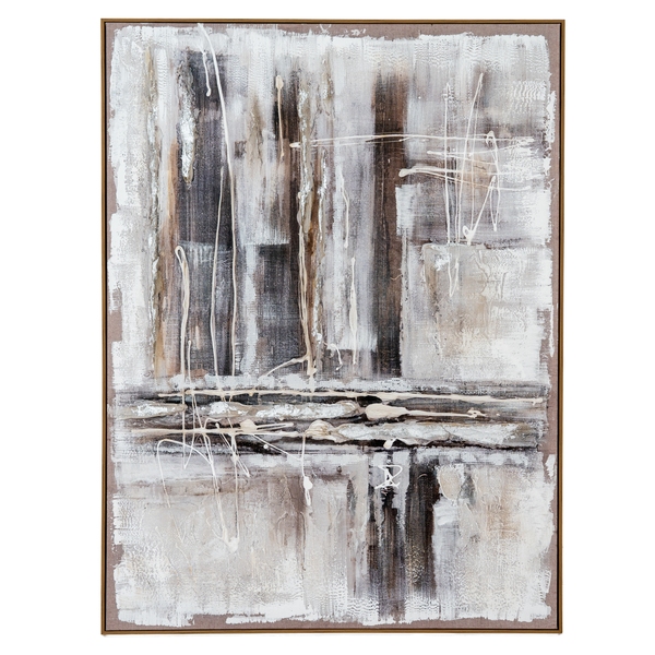 Outlook Hand Painted Canvas In Frame