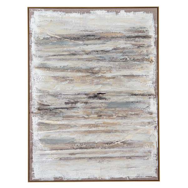 Breeze Hand Painted Canvas In Frame