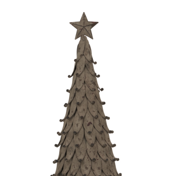 Large Rustic Decorative Tree With Star