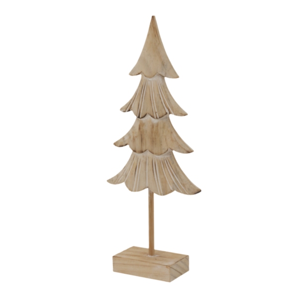 Rustic Fir Tree On Stand