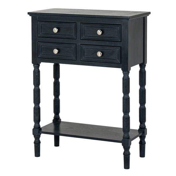 Contour Collection 4 Drawer Side Table
