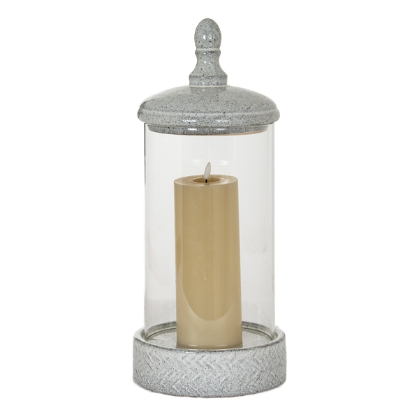 Sona Large Hurricane Lantern With Lid