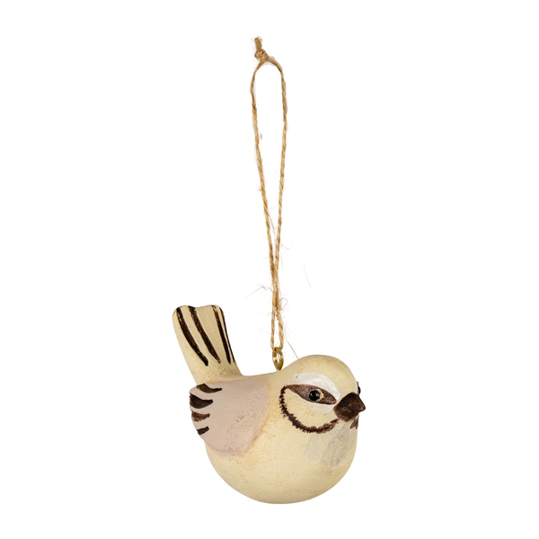 Wooden Misty Bird Decoration