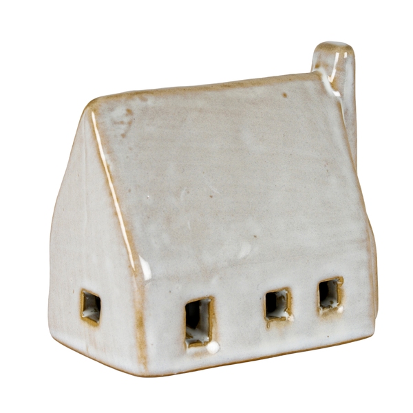 Nook Ceramic Barn With LED Light