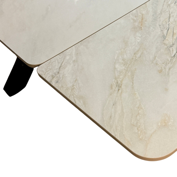 Romanby Stone Extending Dining Table