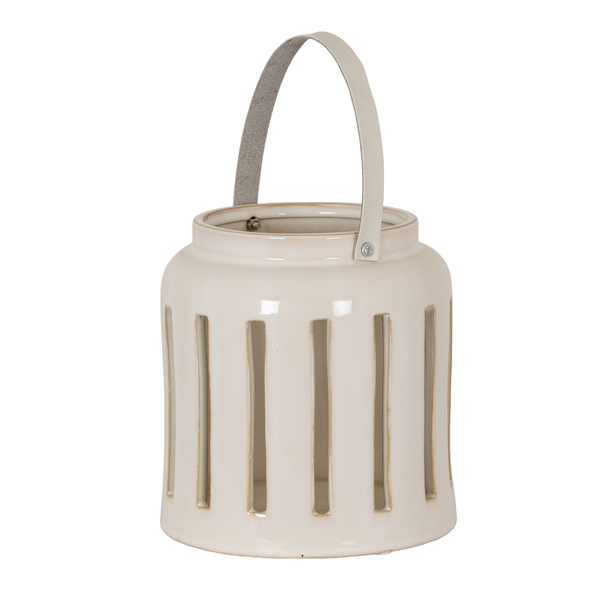 Novi Medium Ceramic Rectangle Window Lantern