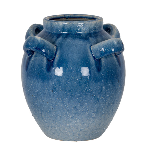 Azura Large Blue Amphora Pot