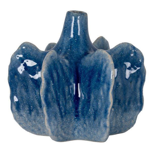 Azura Large Blue Statement Vase