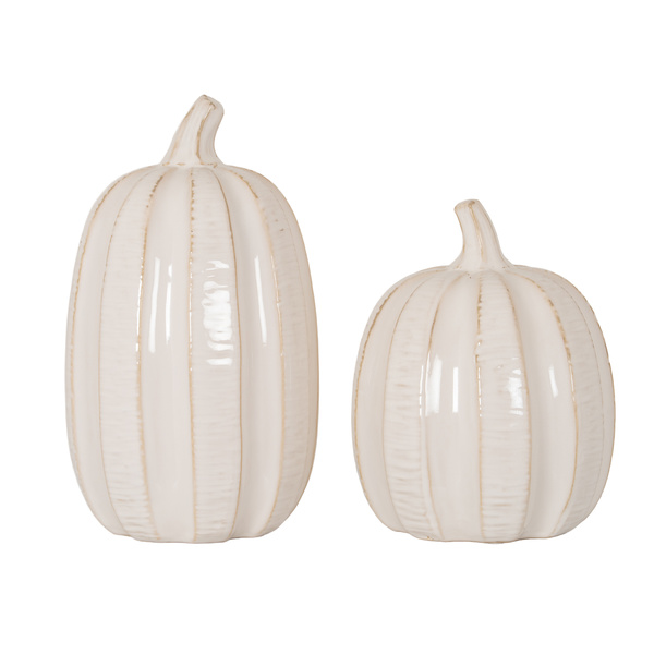 Orlune Large Ceramic Pumpkin