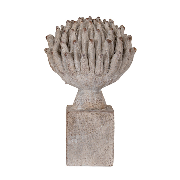 Ferro Medium Artichoke on Plinth
