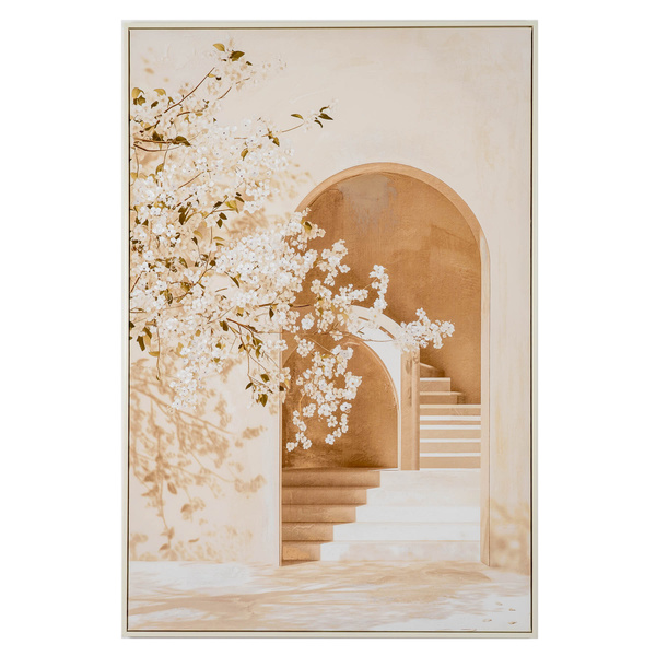 Naxos Handpainted Canvas in Frame