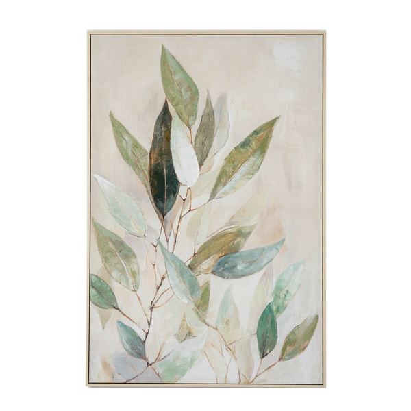 Willow Shade Handpainted Canvas in Frame