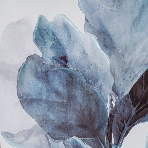 Silva Eucalyptus Hand Painted Canvas in Frame