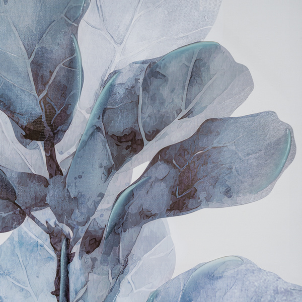 Sevra Eucalyptus Hand Painted Canvas in Frame