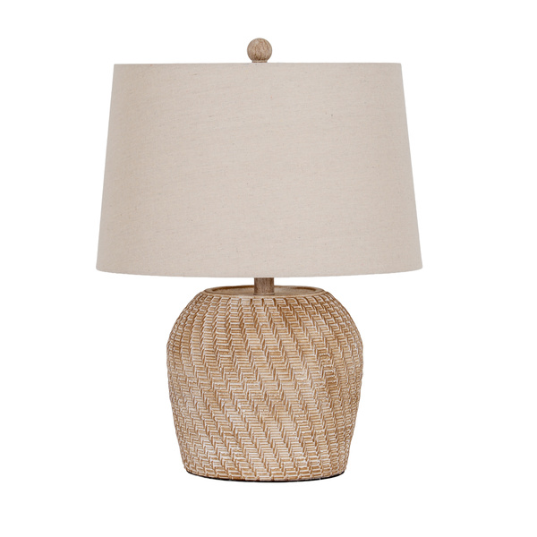 Dune Table Lamp With Linen Shade