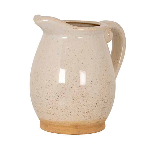 Large Speckled Ceramic Jug
