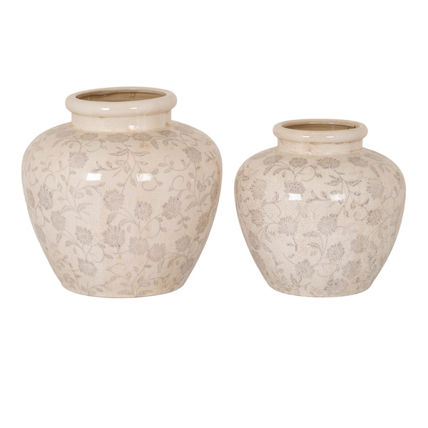 Grey Aster Large Water Pot