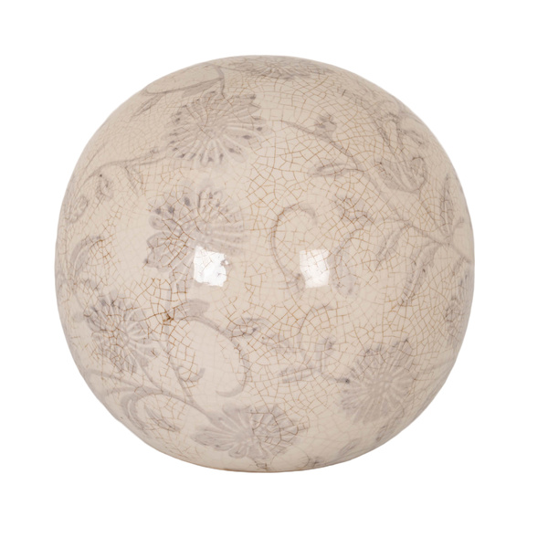 Grey Aster Medium Decorative Ball