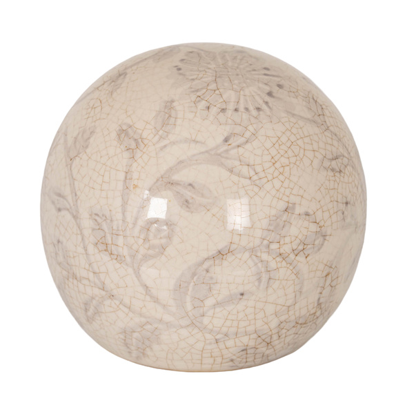 Grey Aster Small Decorative Ball