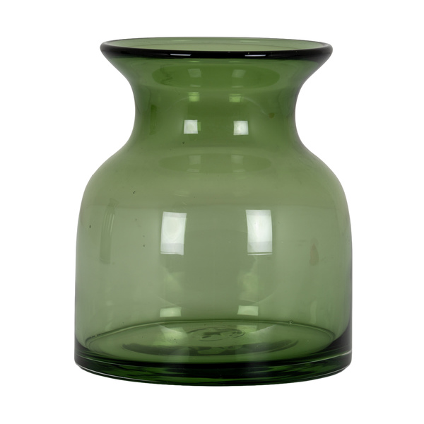 Small Green Glass Vase