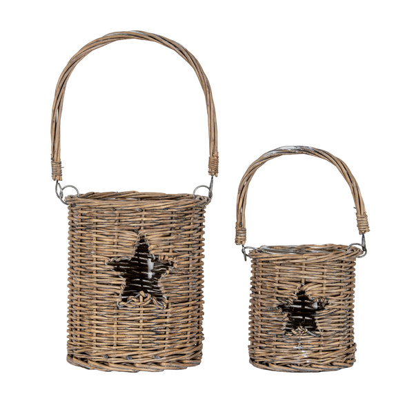 Briar Collection Large Wicker Star Lantern