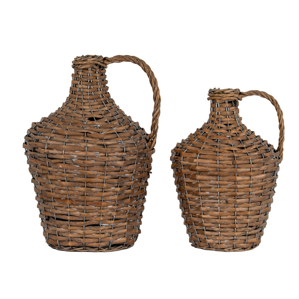Briar Collection Large Wicker Jug Vase