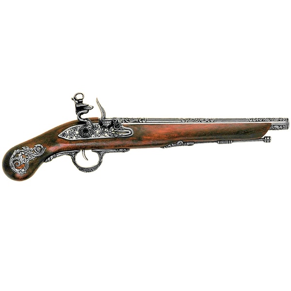 Flintlock Pistol Italy 18Th Century