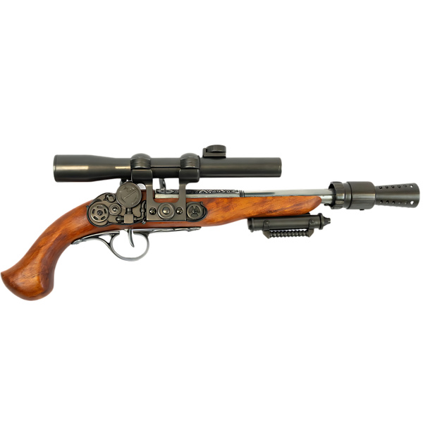 Steampunk Flintlock Pistol