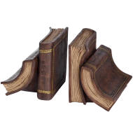 Pair of Old Books Bookends - Thumb 1