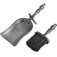 Hearth Tidy Set in Antique Pewter Effect Finish - Thumb 2