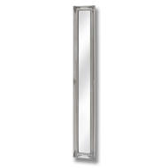 Baroque Slimline Antique Silver Full Length Mirror - Thumb 1