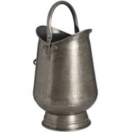 Antique Pewter Coal Bucket - Thumb 2